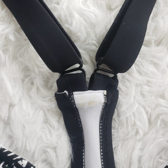 Kona Sol black Aztec and Geometric Swimsuit top - Picture 8 of 8